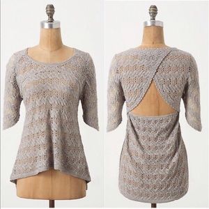 Anthropologie Knitted & Knotted Sweater